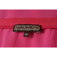 Maliparmi Oberteil aus Seide in Rosa / Pink