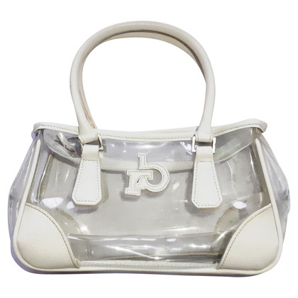 Rocco Barocco Handbag Leather in White