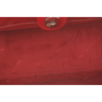 Longchamp Borsetta in Pelle verniciata in Rosso