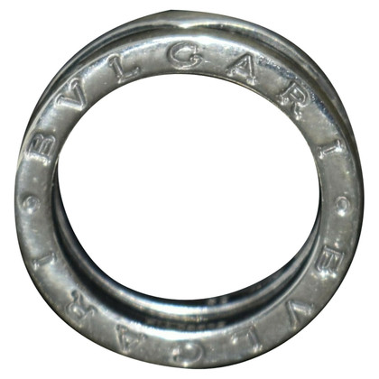 Bulgari Ring aus Silber in Schwarz