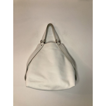 Yves Saint Laurent Shoulder bag Leather in White
