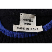 Hermès Maglieria in Cashmere in Blu
