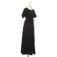Christophe Lemaire Kleid aus Baumwolle in Schwarz