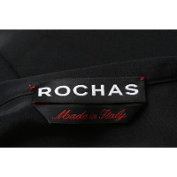 Rochas Top Silk in Black