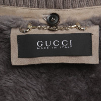 Gucci Giacca in pelle di agnello