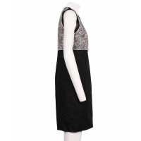 Paule Ka Kleid aus Baumwolle in Schwarz