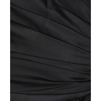 Cynthia Rowley Kleid aus Baumwolle in Schwarz
