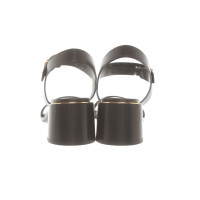 Burberry Sandals Leather in Black