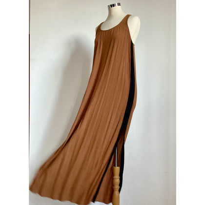 Stefanel Kleid aus Viskose in Braun