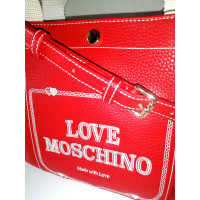 Moschino Love Handbag in Red