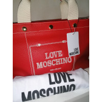 Moschino Love Handbag in Red