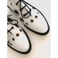 Proenza Schouler Schnürschuhe aus Leder in Weiß