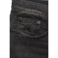 R 13 Jeans aus Baumwolle in Grau