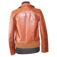 Blauer Usa Leather jacket in bomber style