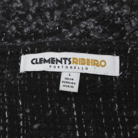 Clements Ribeiro giacca Boucle in grigio / nero