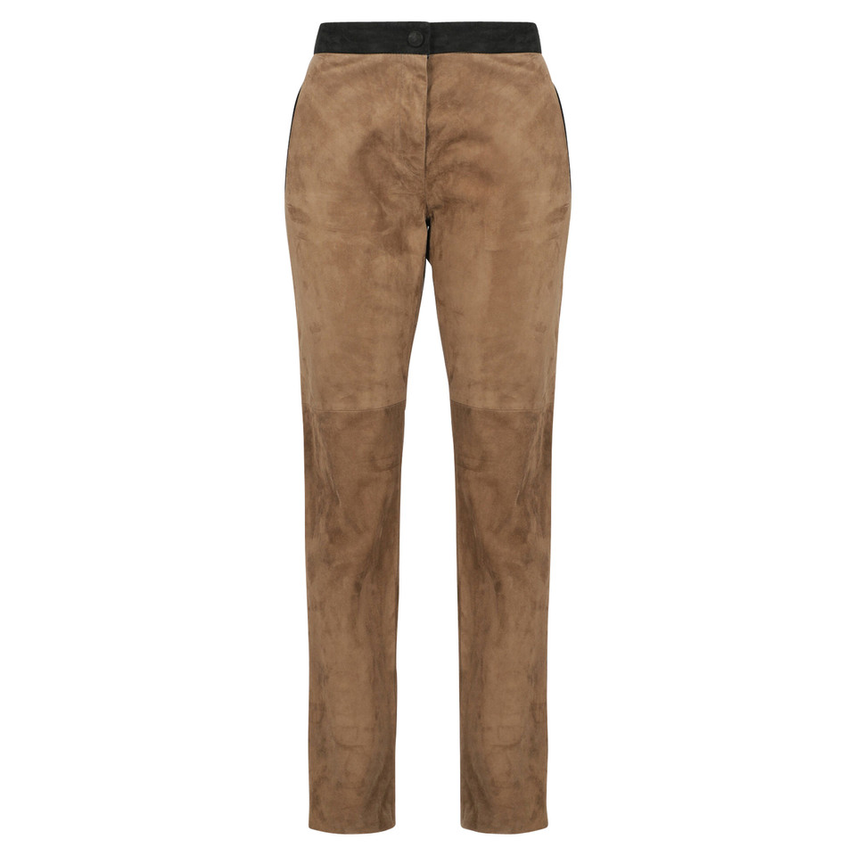 Forte Forte Trousers Leather in Brown