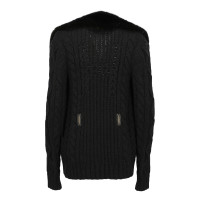 Hermès Breiwerk Wol in Zwart