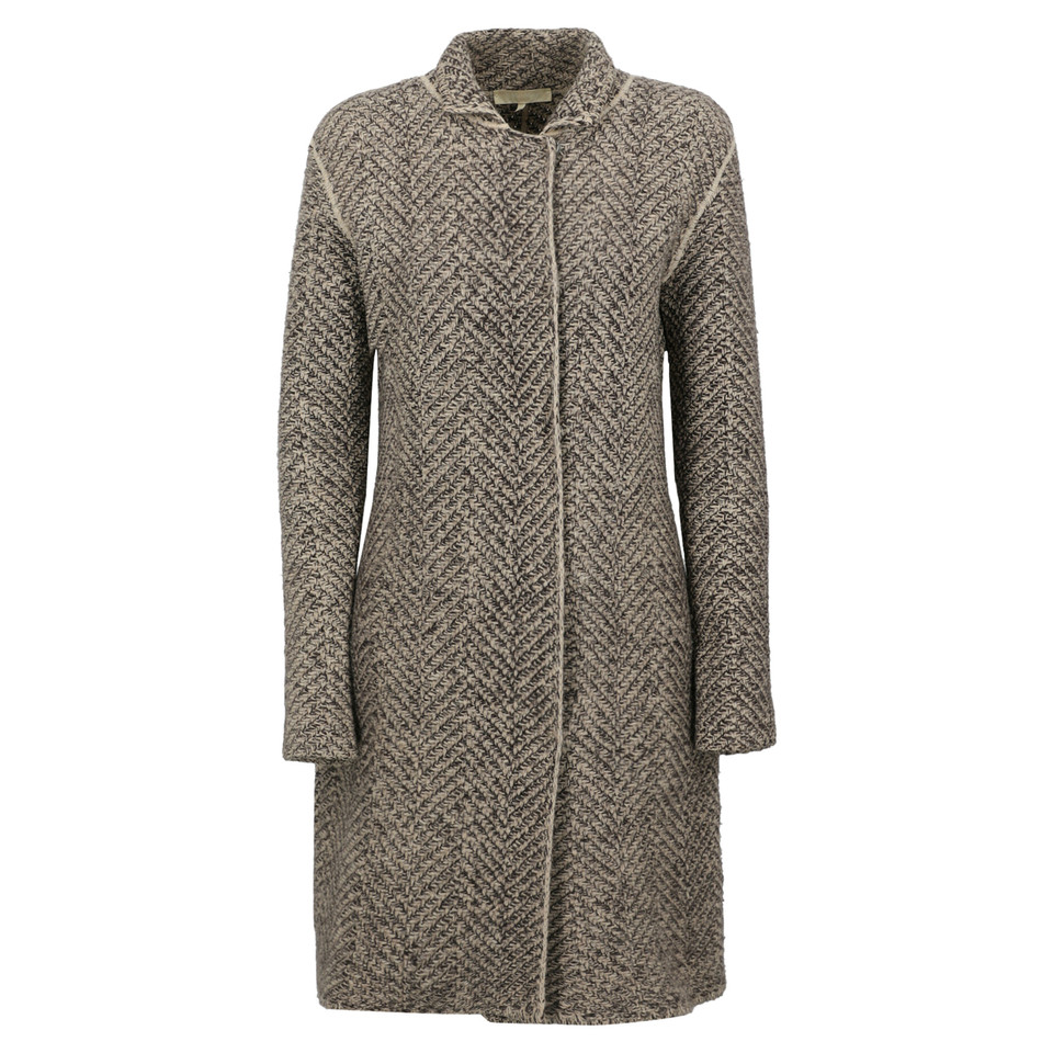 S Max Mara Jacket/Coat Wool in Beige