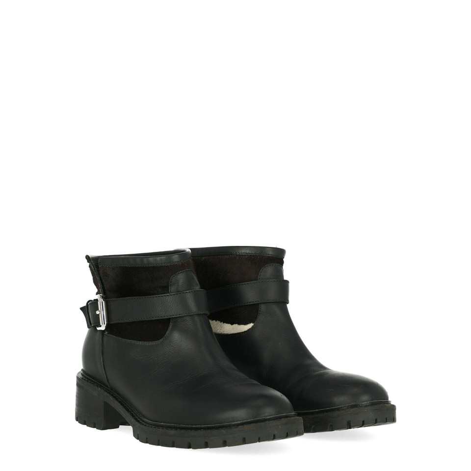 Fendi Bottines en Cuir en Noir