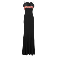 Blumarine Kleid aus Seide in Schwarz