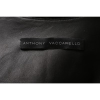 Anthony Vaccarello Robe en Noir