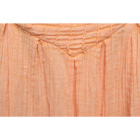 Free People Kleid aus Baumwolle in Orange