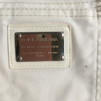 Dolce & Gabbana Jeans aus Baumwolle in Weiß