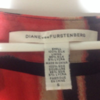 Diane Von Furstenberg Robe en soie aéré 