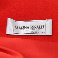 Marina Rinaldi Manteau en rouge