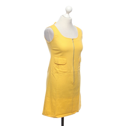 Les Copains Kleid aus Baumwolle in Gelb