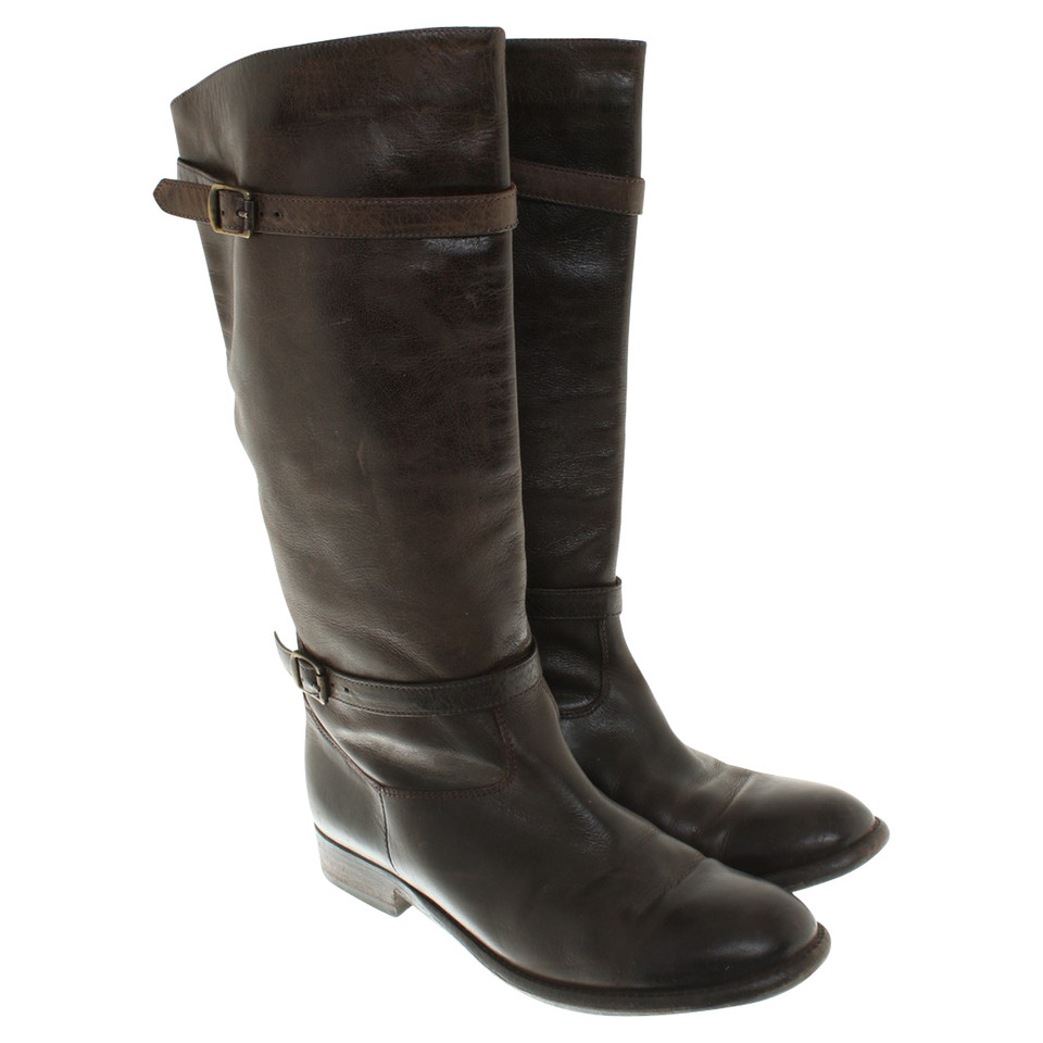 Belstaff Boots in dark brown