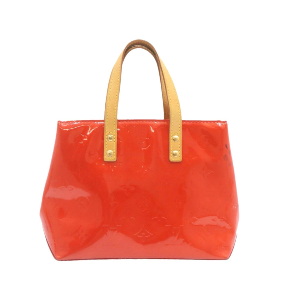 Louis Vuitton Reade PM in Pelle verniciata in Rosso