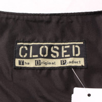Closed Jacke/Mantel aus Leder in Schwarz