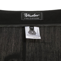 Windsor Trousers Wool in Black