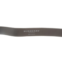 Burberry Cintura in Pelle scamosciata in Blu