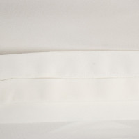 Hugo Boss Kurzarm-Bluse in Weiß