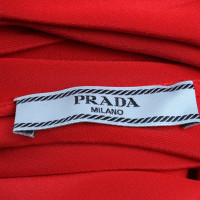 Prada Top Silk in Red