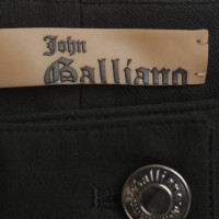 John Galliano Pantaloni in nero