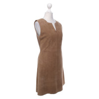 Max Mara Dress Leather in Brown
