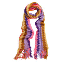 Missoni Multi-colored scarf with fringes