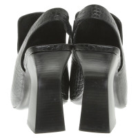 Céline Peep-toes in black