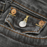 True Religion Jeans aus Baumwolle in Grau