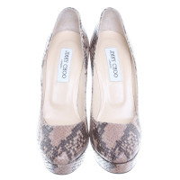 Jimmy Choo Pomp reptiel reliëf