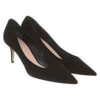 Unützer Pumps/Peeptoes Suede in Black