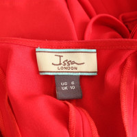 Issa Kleid aus Seide in Rot