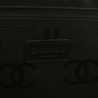 Chanel leder tas in zwart