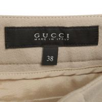 Gucci Pantaloni in Beige