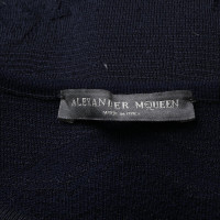 Alexander McQueen Robe en Jersey en Bleu