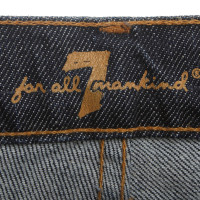 7 For All Mankind Dunkelblaue 5-Pocket-Jeans