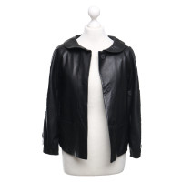 Dkny Leather jacket in black